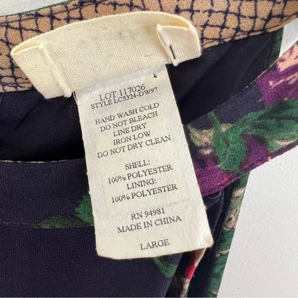 One Clothing Navy Floral Mini Dress - Picture 7 of 10